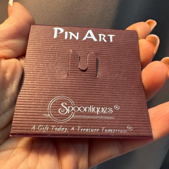 Signed JJ ‘Teacher Chalkboard’ Dangle Pin – New Old Stock – Boutique Card – 2.5 - Picture 6 of 6